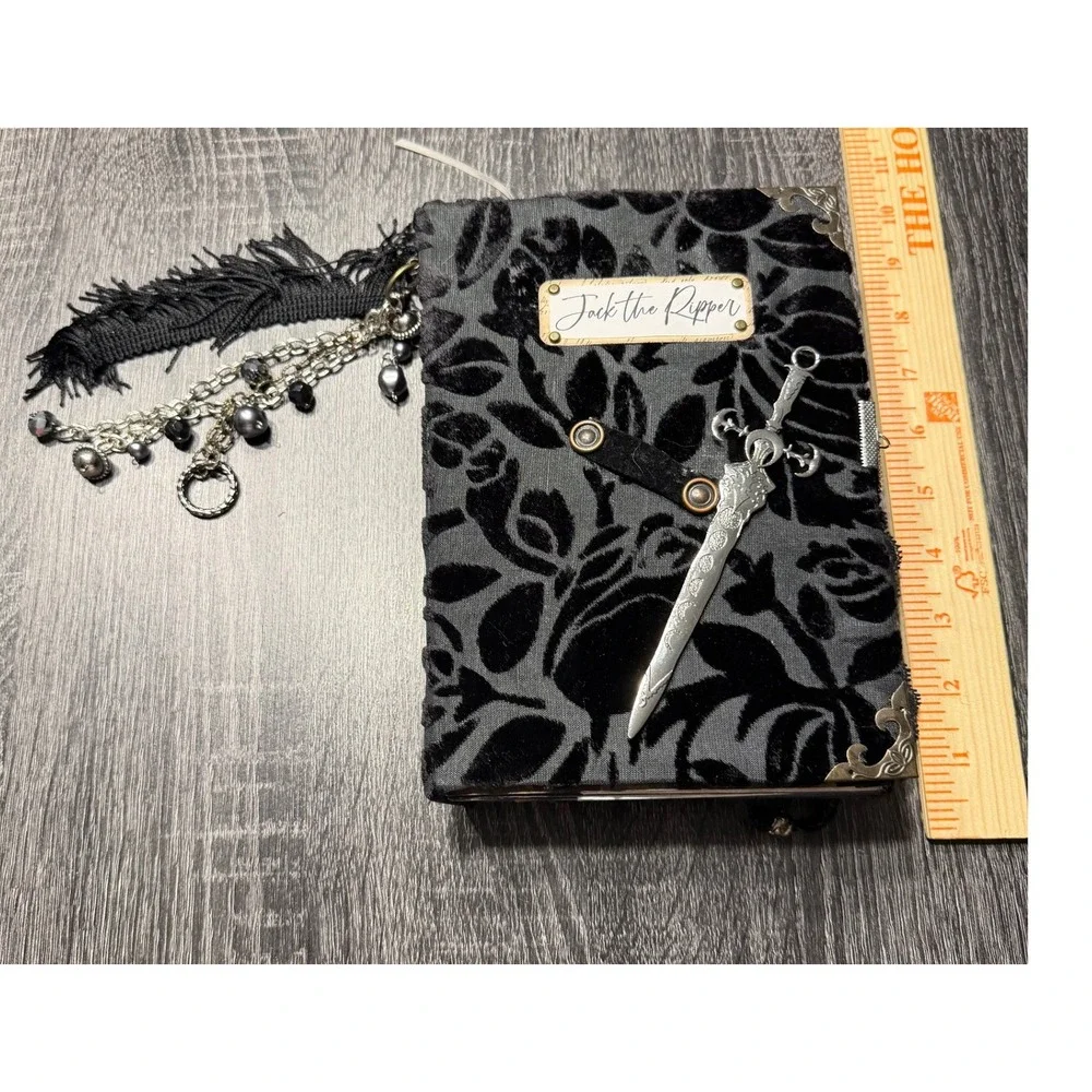 Jack the Ripper Themed Junk Journal Mixed Media‎ Art Book Notebook
